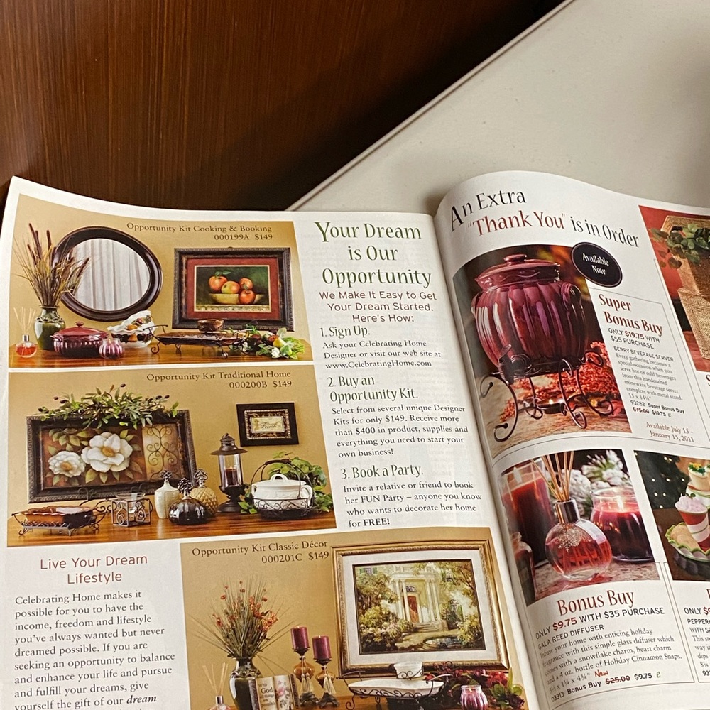 Home Interiors Retired catalog decorations ideas - Picture 9 of 9